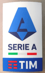 2022-23 Italian Serie A TIM Lega Calcio Official Player Issue Size Football Soccer Badge Patch