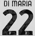 2022-23 Juventus DI MARIA#22 Home Shirt Official Player Issue Size Name Number Set