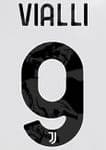 2022-23 Juventus HERO SET Home Shirt VIALLI#9 Official Player Issue Size Name Number Set