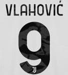 2022-23 Juventus VLAHOVIC#9 Home Shirt Official Player Issue Size Name Number Set