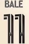 2022/23 LAFC Los Angeles MLS Away Shirt BALE#11 Official Player Issue Match Name Number Set