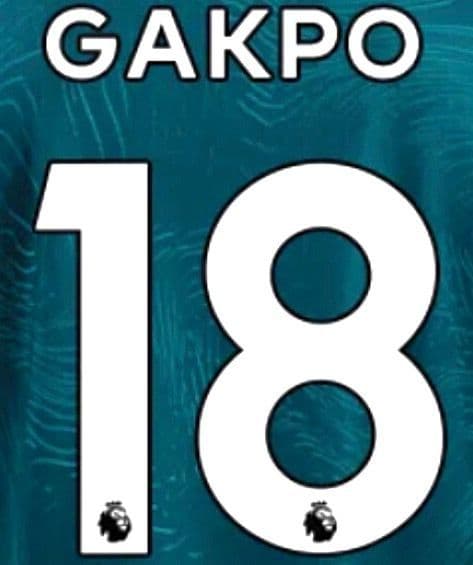 2022-23 Liverpool Home/Third Shirt GAKPO 18 Official Player Issue