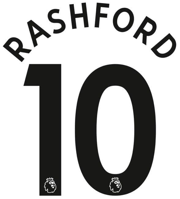 Number 10 Rashford Number 10 Manchester United Fc Marcus Rashford Soccer Jersey