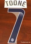 2022-23 Manchester United**FA WSL**Third Shirt TOONE#7 Official Player Issue Size Name Number Set