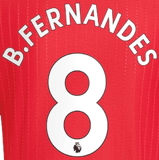 2022-23 Manchester United Home Shirt B FERNANDES 8 Official Player