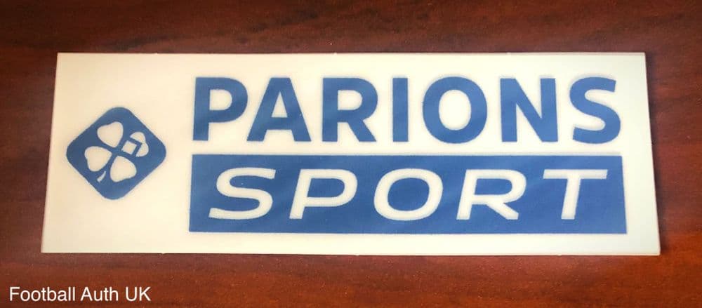 PATCH FLOCAGE OFFICIEL Sponsor DP Maillot Home/Domicile 2023/2024