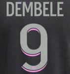 2022-23 Olympique Lyonnais**Lyon**DEMBELE#9 Third Shirt Official Player Issue Size Name Number Set