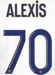 2022-23 Olympique Marseille ALEXIS#70 Home Shirt Official Player Issue Size Name Number Set