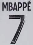 2022-23 PSG Paris LIGUE 1 Away Shirt MBAPPE#7 Official Player Issue Size Name Number Set