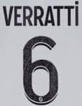 2022-23 PSG Paris LIGUE 1 Away Shirt VERRATTI#6 Official Player Issue Size Name Number Set
