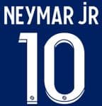 2022-23 PSG Paris LIGUE 1 Home Shirt NEYMAR JR#10 Official Player Issue Size Name Number Set
