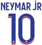 2022-23 PSG Paris LIGUE 1 Third Shirt NEYMAR JR#10 Official Player Issue Size Name Number Set