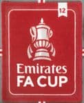2022-24 Emirates FA CUP Winners 12**Manchester United**Official SportingiD Football Badge Patch