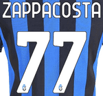 2022-25 Atalanta Home Shirt ZAPPACOSTA#77 Official Player Issue Size Name Number Set