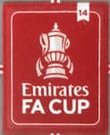 2022-25 Emirates FA CUP Winners 14**Arsenal**Official SportingiD Football Badge Patch