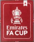2022-25 Emirates FA CUP Winners 8**Chelsea & Tottenham Hotspur**Official SportingiD Badge Patch