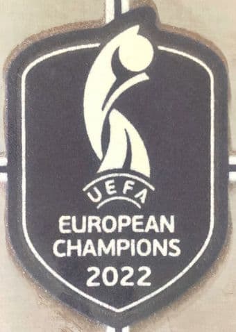 2022-25 England Women**EURO 2022 CHAMPIONS**Official Player Issue Size Football Badge Patch
