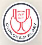 2022-25 Spanish RFEF**Copa Del Rey**Official Player Issue Size Football Badge Patch