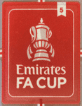 2022-26 Emirates FA CUP Winners 5**Everton & West Brom**Official SportingiD Football Badge Patch