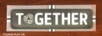 2022-27 EFL Against Racism***TOGETHER***Official Player Issue Size Football Soccer Badge Patch