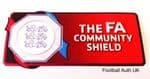 2022 FA Community Shield Official Player Issue Size Football Soccer Badge Patch