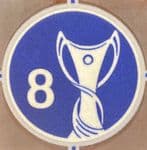 2022 Lyon**UWCL CHAMPIONS BOH 8**Official Player Issue Size Football Soccer Badge Patch
