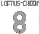 2023-24 AC Milan Away Shirt LOFTUS-CHEEK#8 Official Player Issue Size Name Number Set
