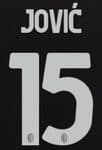 2023-24 AC Milan**X PLEASURES**Fourth Shirt JOVIC#15 Official Player Issue Size Name Number Set.
