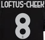 2023-24 AC Milan**X PLEASURES**Fourth Shirt LOFTUS-CHEEK#8 Official Player Issue Name Number Set.
