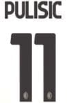 2023-24 AC Milan**X PLEASURES**Fourth Shirt PULISIC#11 Official Player Issue Size Name Number Set