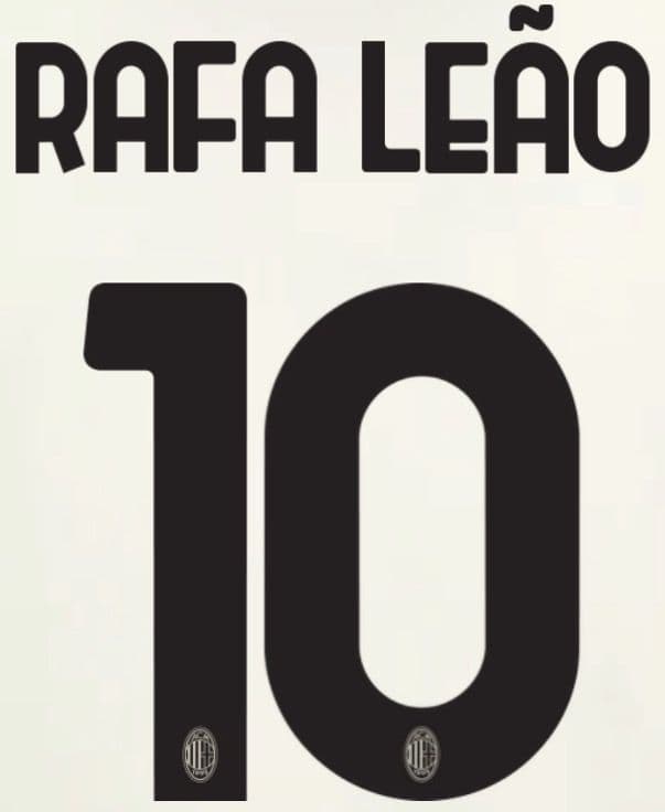 2023-24 AC Milan X PLEASURES Fourth Shirt RAFA LEAO 10