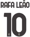 2023-24 AC Milan**X PLEASURES**Fourth Shirt RAFA LEAO#10 Official Player Issue Size Name Number Set