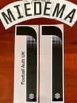 2023-24 Arsenal FA WSL Away Shirt MIEDEMA#11 Official Player Issue Size Name Number Set