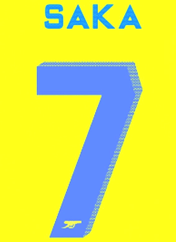 アーセナル 2023-24 シーズン シャツ SAKA 7 アーセナル 2023-24