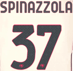 2023-24 AS Roma Away Shirt SPINAZZOLA#37 Official Player Issue Size Name Number Set