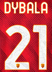 2023-24 AS Roma ORIGINS Fourth Shirt DYBALA#21 Official Player Issue Size Name Number Set