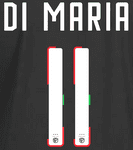 2023-24 Benfica UCL Away Shirt DI MARIA#11 Official Player Issue Size Name Number Set