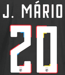2023-24 Benfica UCL Away Shirt J.MARIO#20 Official Player Issue Size Name Number Set