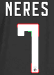2023-24 Benfica UCL Away Shirt NERES#7 Official Player Issue Size Name Number Set