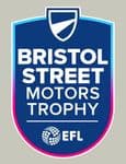 2023-24 Bristol Street Motors**EFL TROPHY**Official Player Issue Size Football Soccer Badge Patch