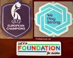 2023-24 England Women**EURO 2022 CHAMPIONS**Official Player Issue Size Badge Patch Set