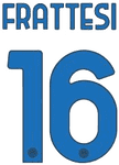 2023-24 Inter Milan Away Shirt FRATTESI#16 Official Player Issue Size Name Number Set