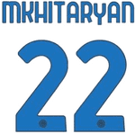 2023-24 Inter Milan Away Shirt MKHITARYAN#22 Official Player Issue Size Name Number Set