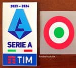 2023-24 Inter Milan**Coppa Italia & Serie A**Official Player Issue Size Football Badge Patch Set