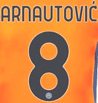 2023-24 Inter Milan Third Shirt ARNAUTOVIC#8 Official Player Issue Size Name Number Set