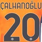 2023-24 Inter Milan Third Shirt CALHANOGLU#20 Official Player Issue Size Name Number Set