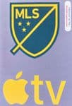 2023/24 LA Galaxy**MLS & APPLE TV**Away Shirt Official Player Issue Football Badge Patch Logo Set