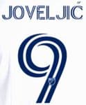 2023/24 LA(Los Angeles)Galaxy Home Shirt JOVELJIC#9 Official Player Issue Match Name Number Set