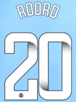 2023-24 Manchester City FA WSL Home/Third Shirt ROORD#20 Official Player Issue Size Name Number Set