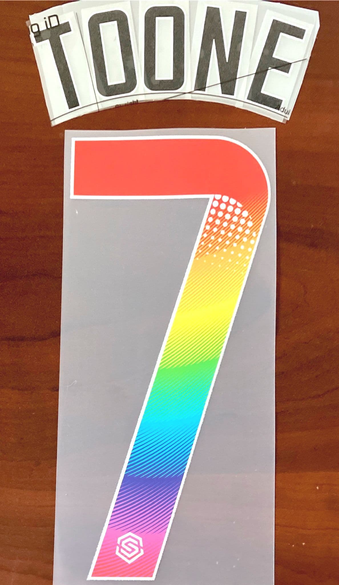 2023-24 Manchester United Rainbow Laces 10 Third Shirt TOONE 7 Official ...